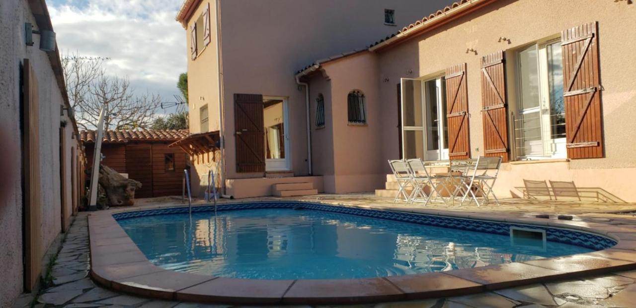 Villa Avec Piscine A St Marie La Mer Sainte-Marie-la-Mer Kültér fotó